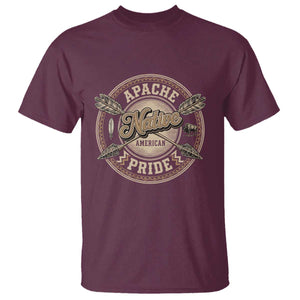 Apache Indian Tribe Pride T Shirt Proud to be a Native American