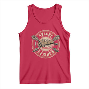 Apache Indian Tribe Pride Tank Top Proud to be a Native American