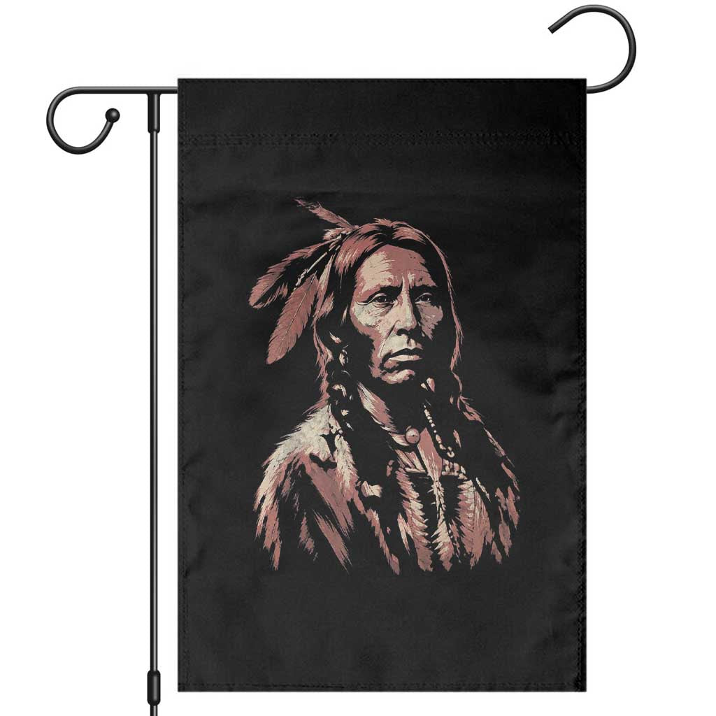 Crazy Horse Lakota Warrior Indian Native American Garden Flag