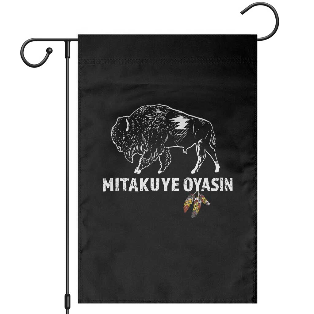 Lakota Tribe Teton Sioux Nation Native American Pride Garden Flag TS14 Black Print Your Wear