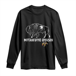 Lakota Tribe Teton Sioux Nation Native American Pride Long Sleeve Shirt TS14 Black Print Your Wear
