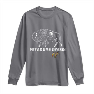 Lakota Tribe Teton Sioux Nation Native American Pride Long Sleeve Shirt TS14 Charcoal Print Your Wear