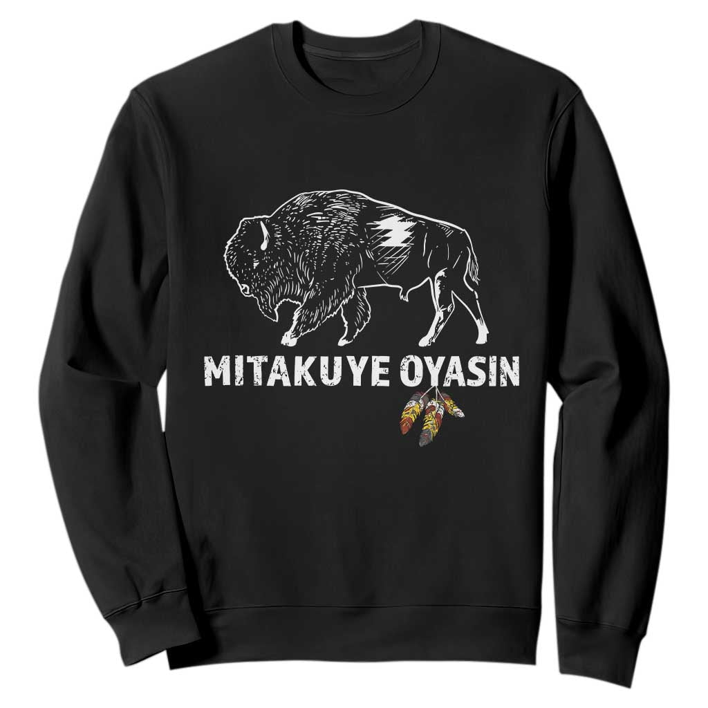 Lakota Tribe Teton Sioux Nation Native American Pride Sweatshirt TS14 Black Print Your Wear