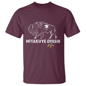 Lakota Tribe Teton Sioux Nation Native American Pride T Shirt TS14 Maroon Print Your Wear