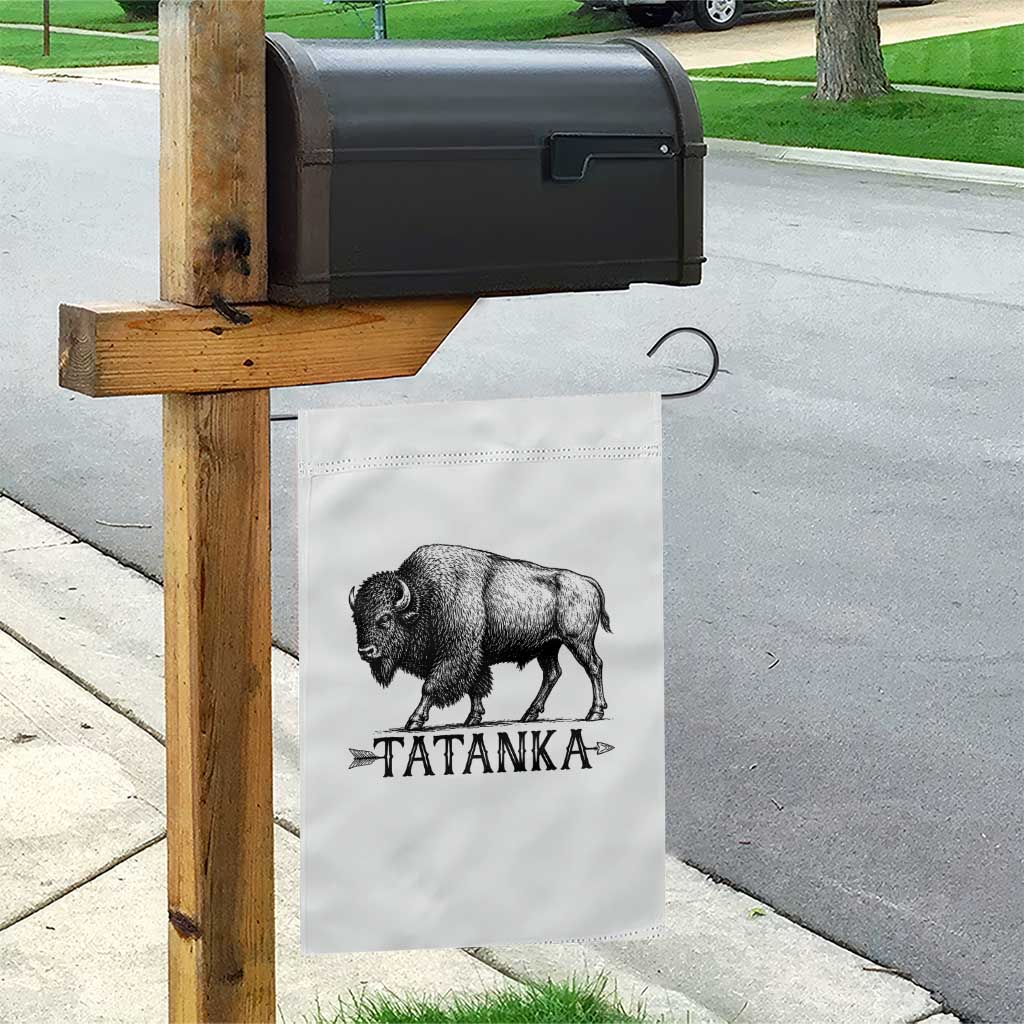 Tatanka Lakota Buffalo Bison Native American West Wildlife Garden Flag TS14 Print Your Wear