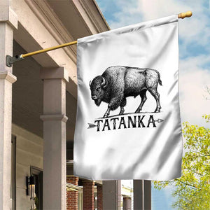 Tatanka Lakota Buffalo Bison Native American West Wildlife Garden Flag TS14 Print Your Wear