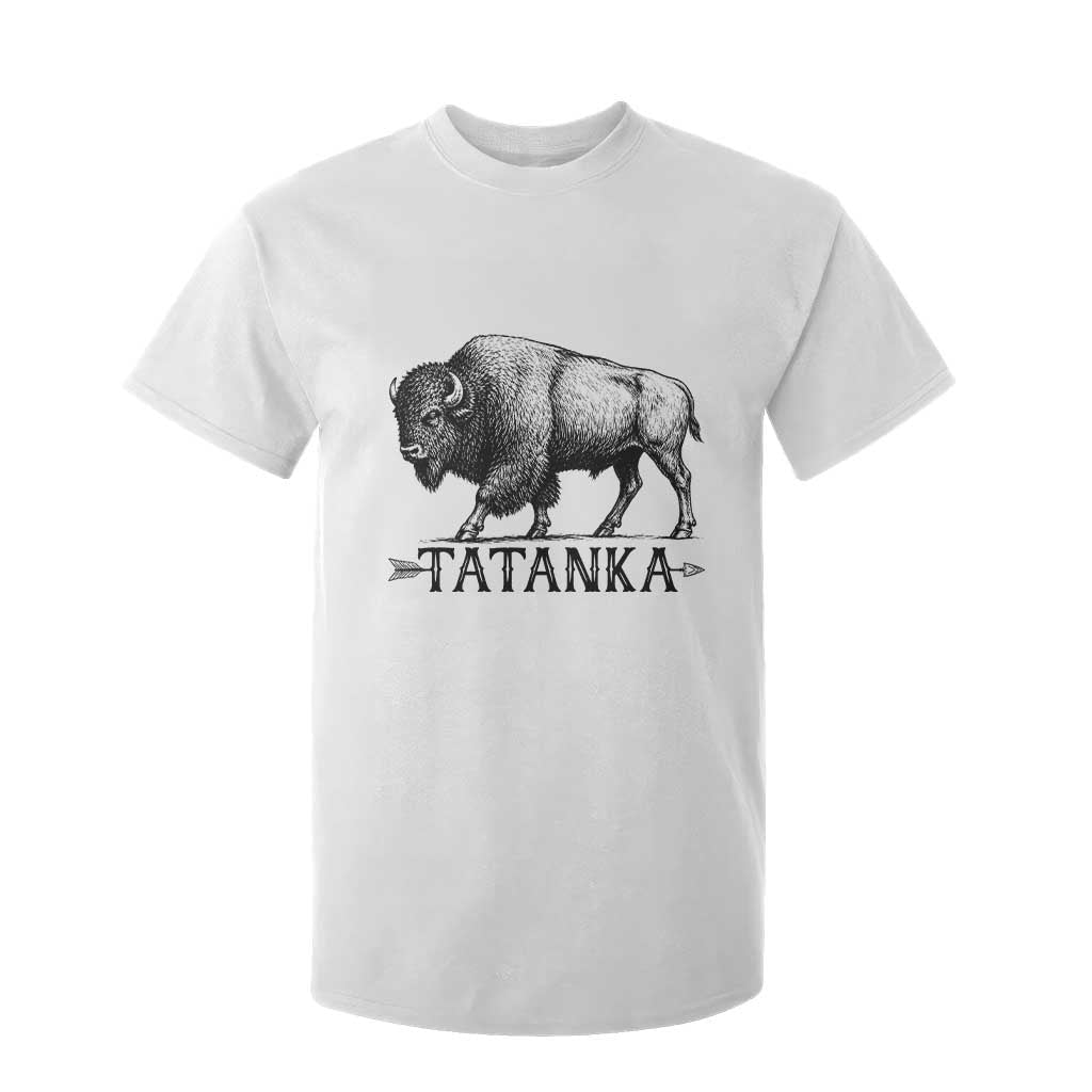 Tatanka Lakota Buffalo Bison Native American West Wildlife T Shirt For Kid TS14 White Print Your Wear