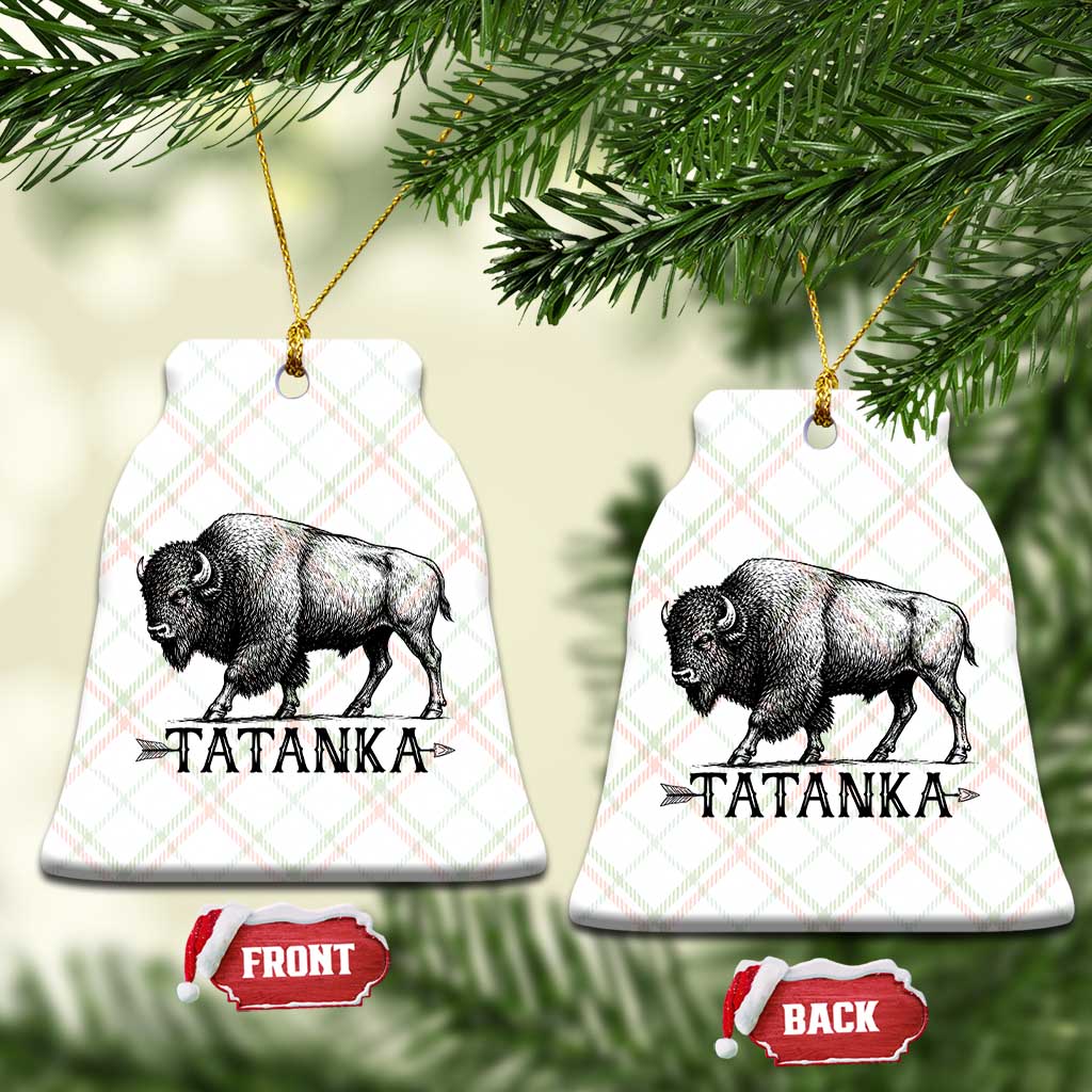 Tatanka Lakota Buffalo Bison Native American West Wildlife Ceramic Ornament TS14 Print Your Wear