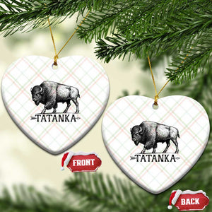 Tatanka Lakota Buffalo Bison Native American West Wildlife Ceramic Ornament TS14 Print Your Wear
