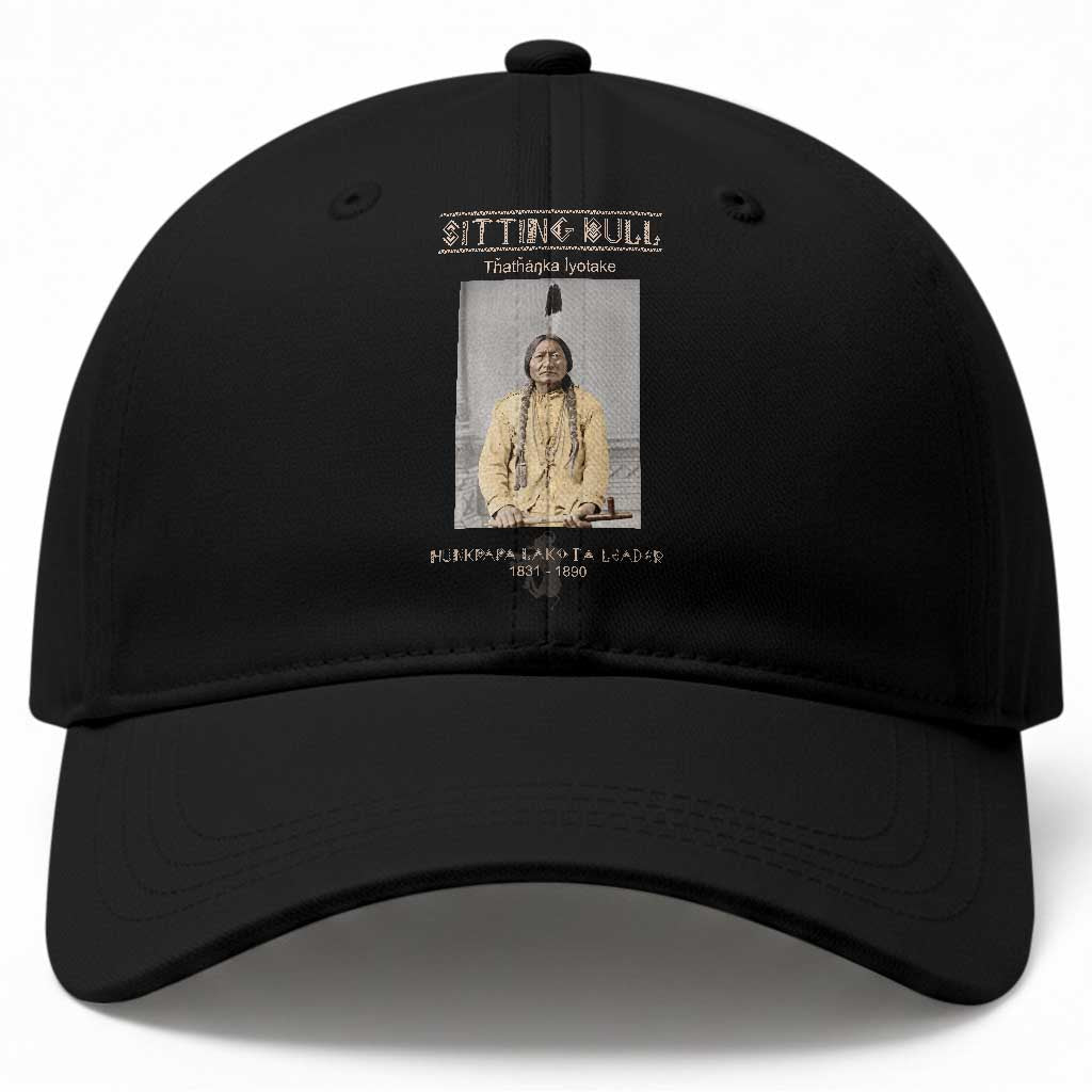 Sitting Bull Lakota Sioux Chief American Indian History Baseball Cap TS14 Print Your Wear