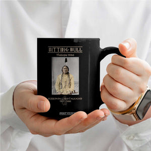 Sitting Bull Lakota Sioux Chief American Indian History Coffee Mug TS14 Print Your Wear