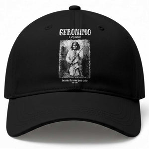 Geronimo Apache Leader American Indian History Baseball Cap TS14 Print Your Wear