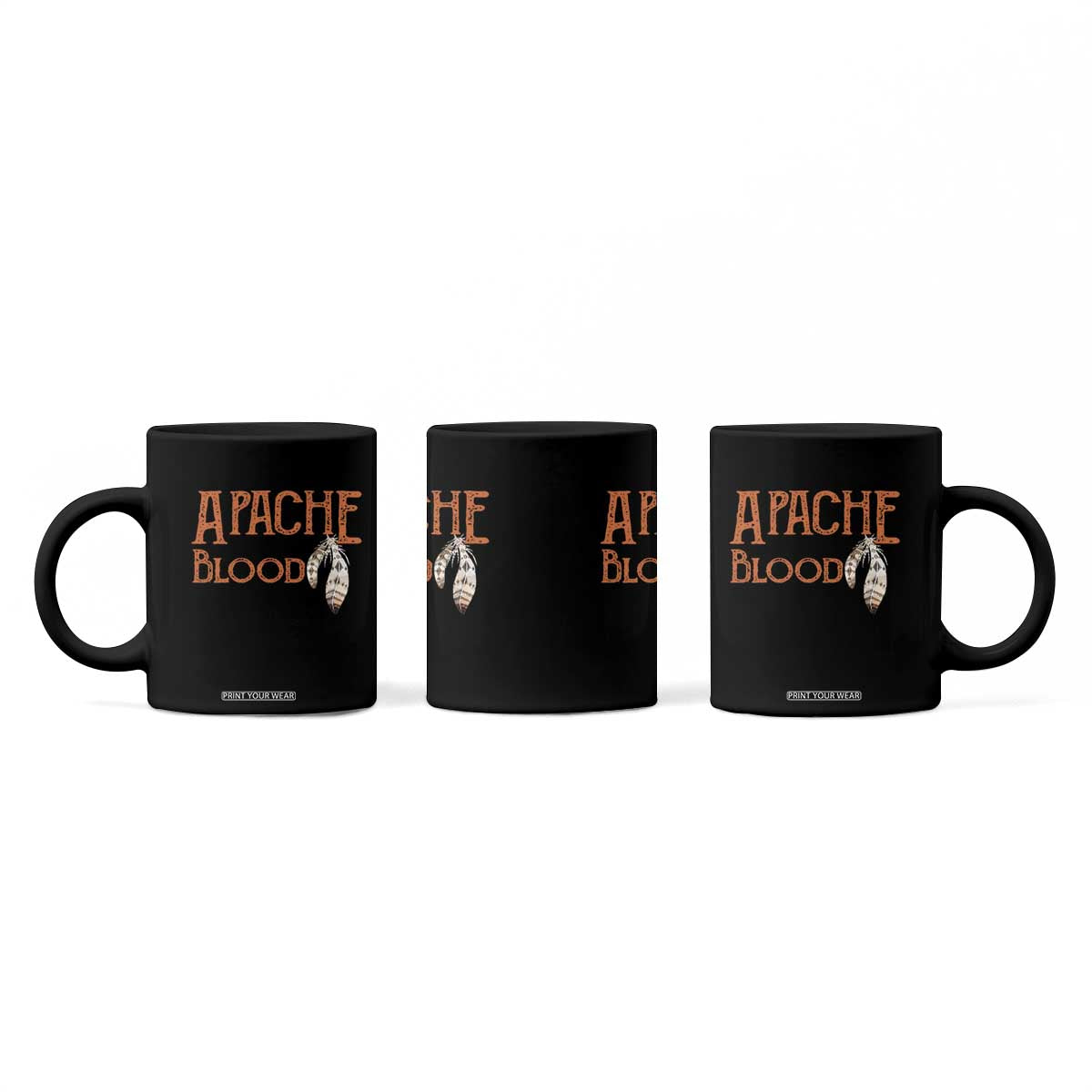 Apache Blood Roots for Proud Native American Peoples Coffee Mug TS14 Print Your Wear