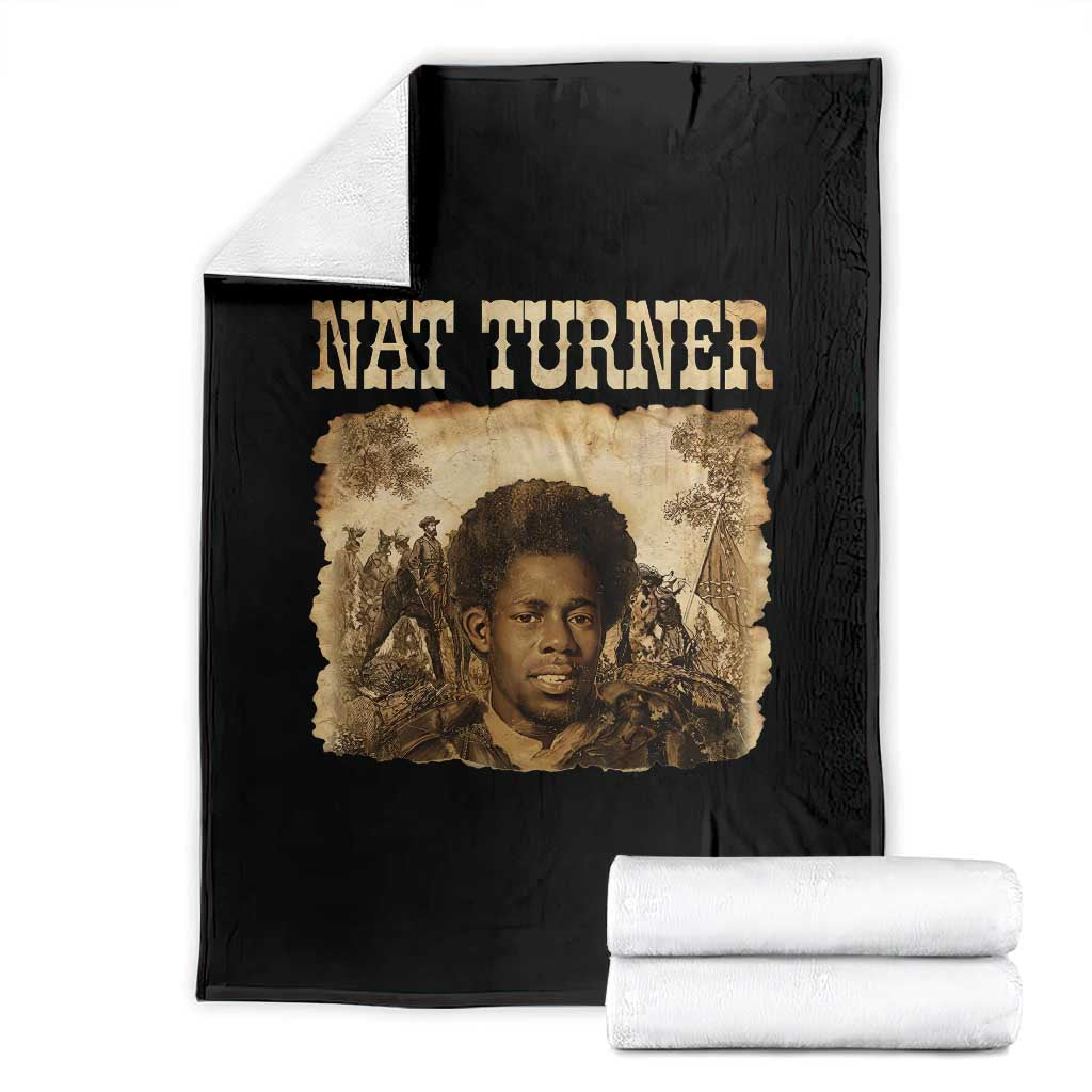Nat Turner Throw Blanket Black History African American TS14 Black Print Your Wear