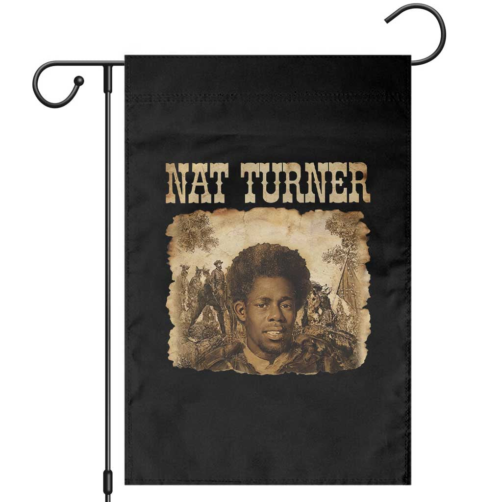 Nat Turner Garden Flag Black History African American TS14 Black Print Your Wear