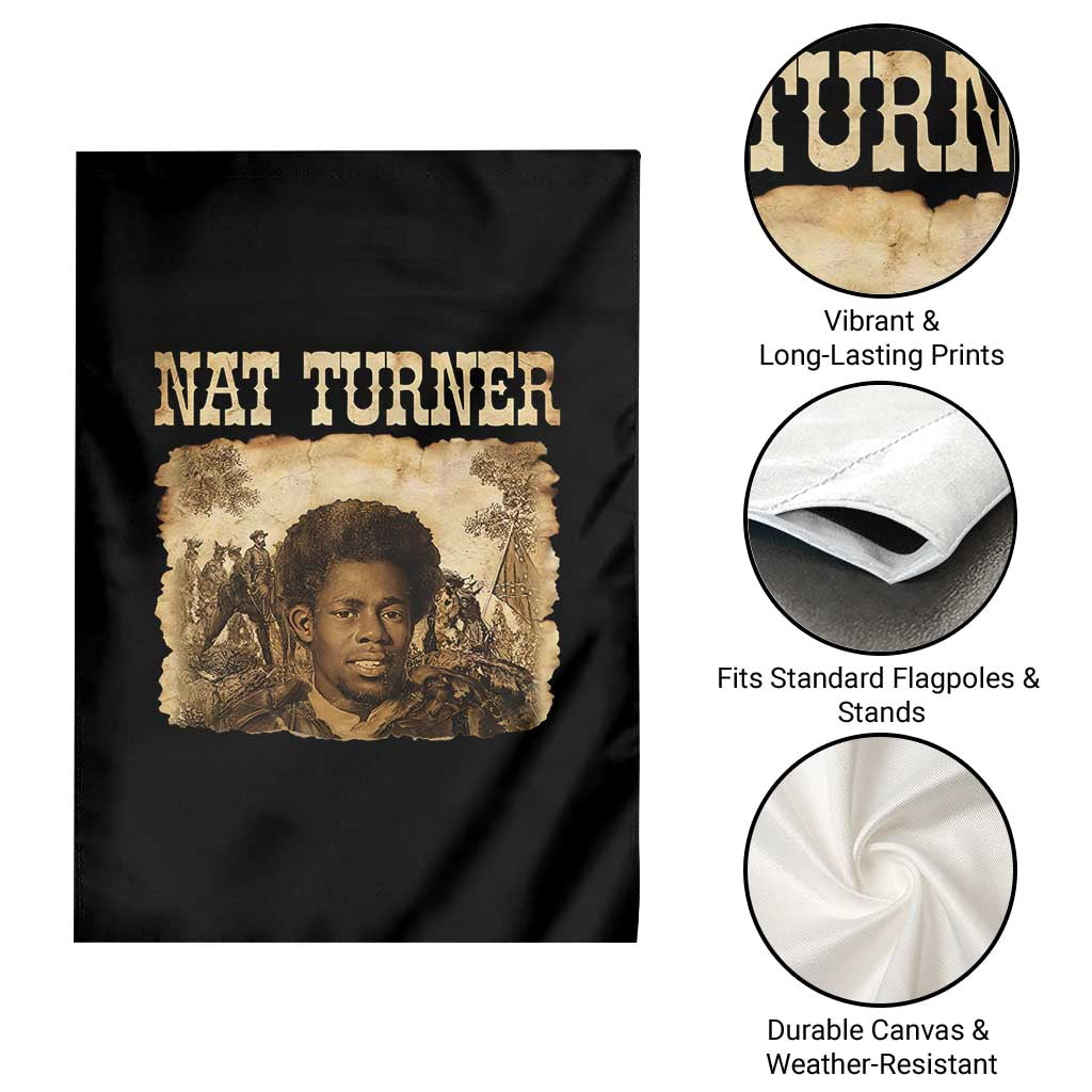 Nat Turner Garden Flag Black History African American TS14 Print Your Wear