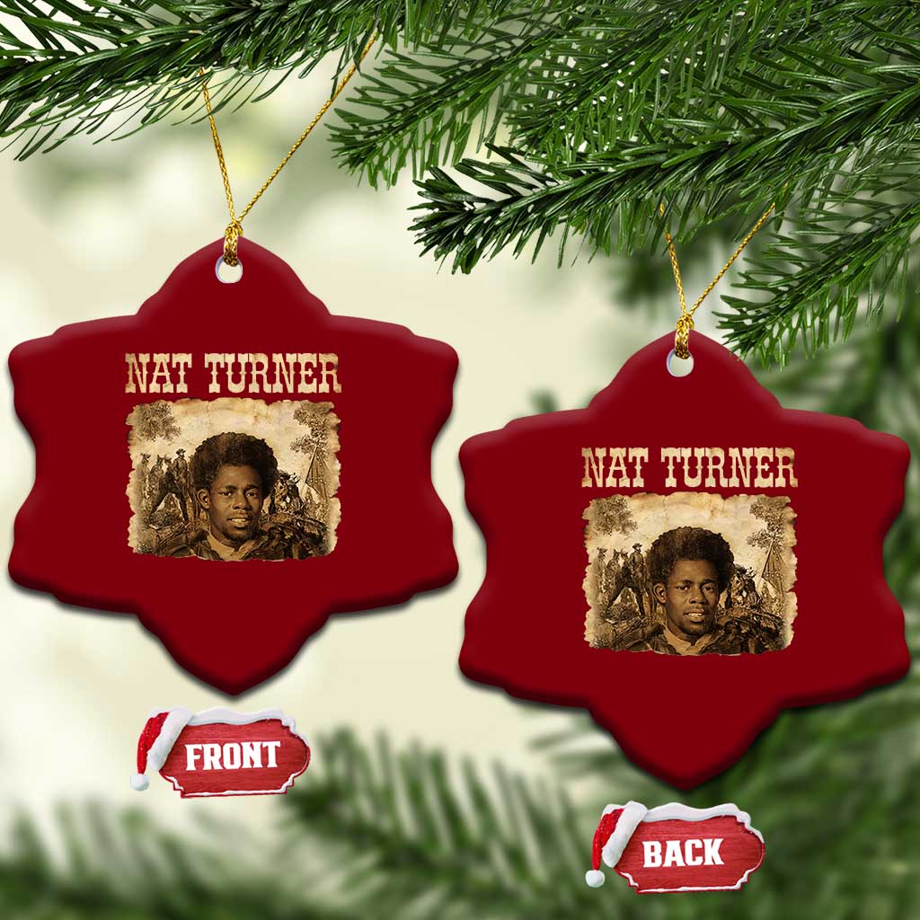 Nat Turner Ceramic Ornament Black History African American TS14 Print Your Wear