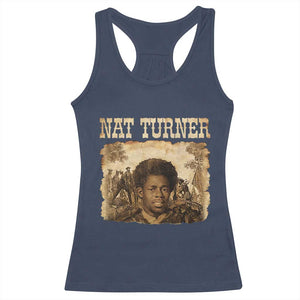 Nat Turner Racerback Tank Top Black History African American TS14 Navy Print Your Wear