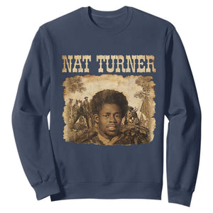 Nat Turner Sweatshirt Black History African American TS14 Navy Print Your Wear