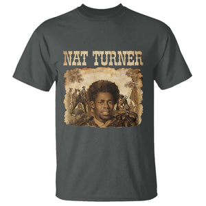 Nat Turner T Shirt Black History African American TS14 Dark Heather Print Your Wear
