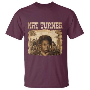 Nat Turner T Shirt Black History African American TS14 Maroon Print Your Wear
