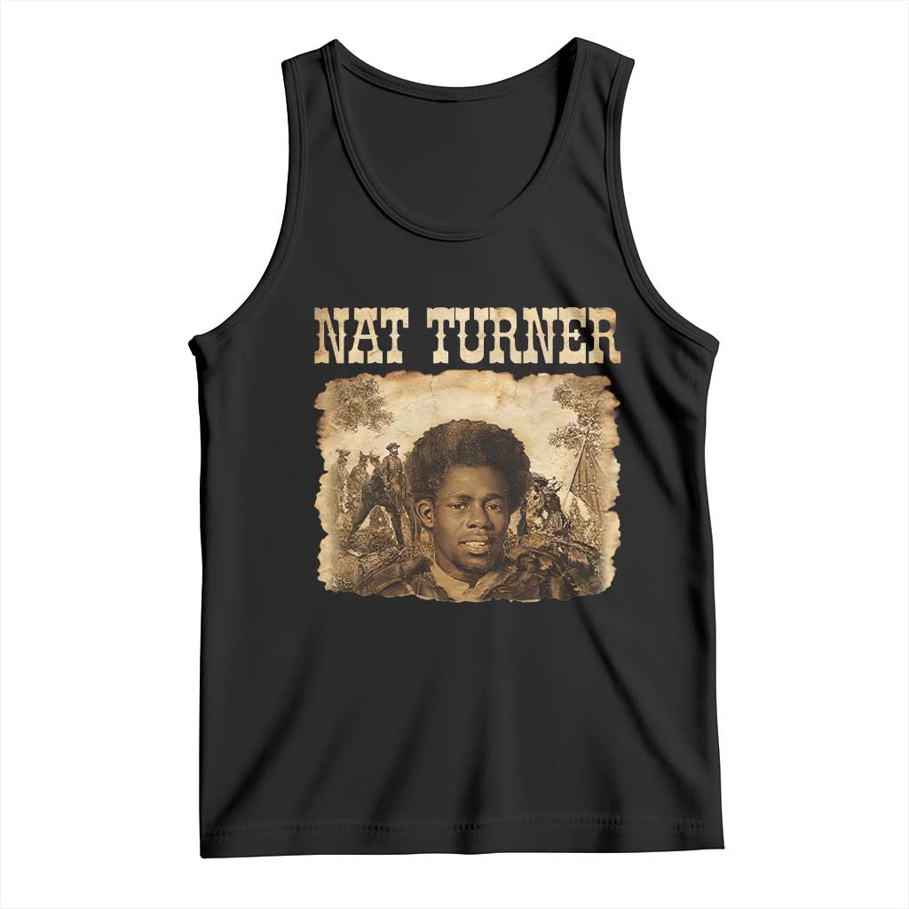 Nat Turner Tank Top Black History African American TS14 Black Print Your Wear