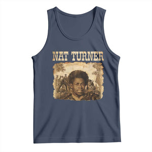 Nat Turner Tank Top Black History African American TS14 Navy Print Your Wear