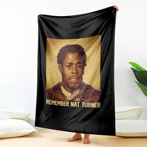 Nat Turner Throw Blanket Black History Month TS14 Print Your Wear
