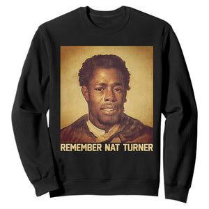 Nat Turner Sweatshirt Black History Month TS14 Black Print Your Wear