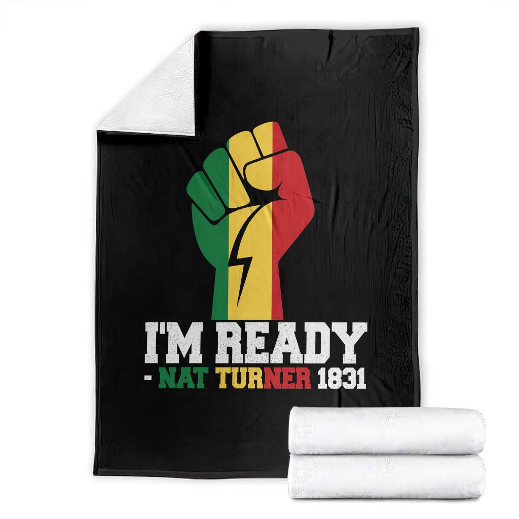 Nat Turner Quote Throw Blanket Black History African American TS14 Black Print Your Wear
