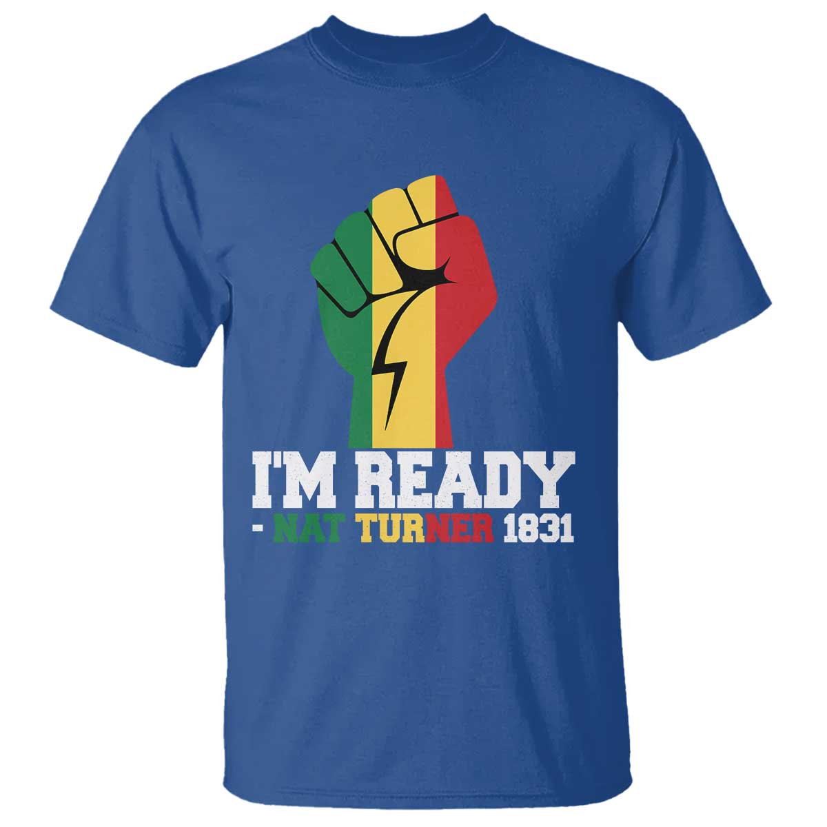 Nat Turner Quote T Shirt Black History African American TS14 Royal Blue Print Your Wear