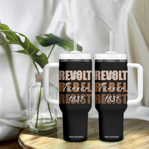 Nat Turner Quote Tumbler With Handle Black History Month TS14 Print Your Wear