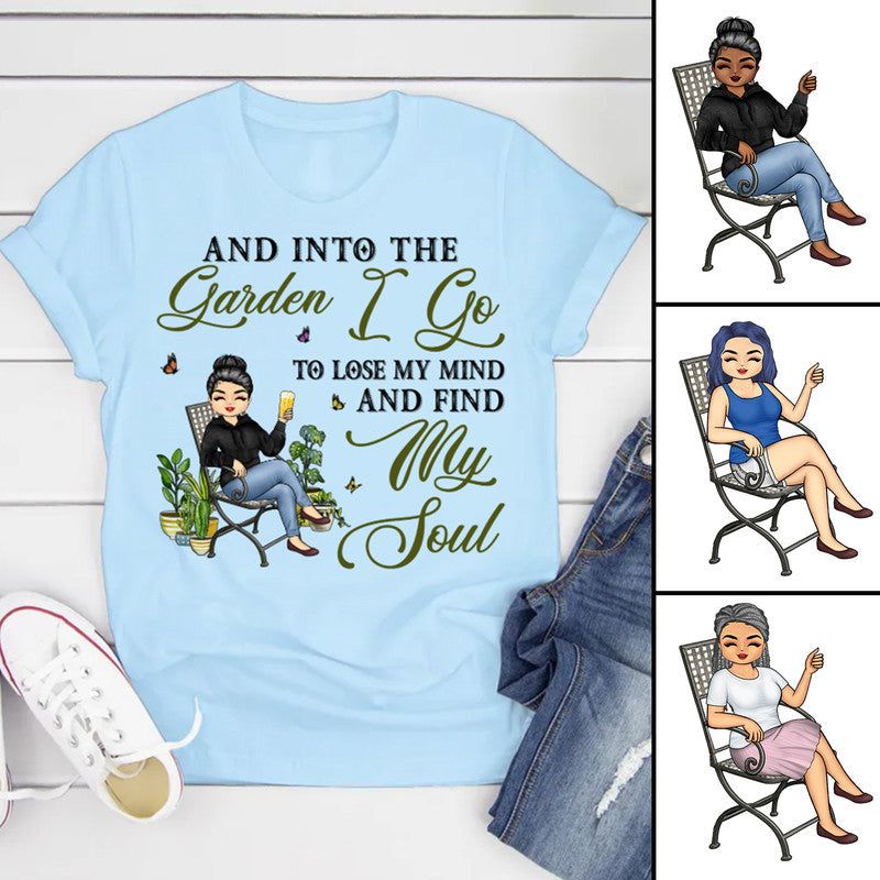 Personalized Gardening and Into The Garden I Go Gardening T Shirt CTM Youth Custom - Printyourwear