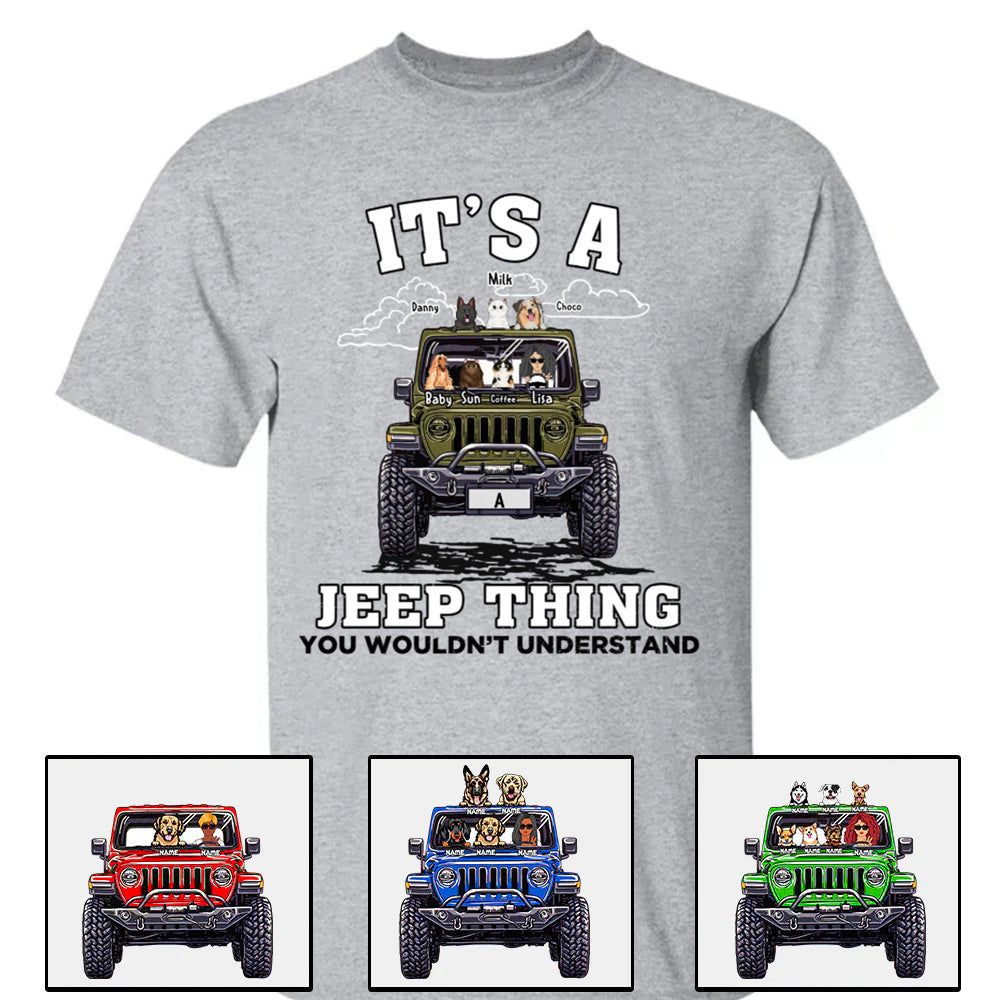 Custom JP T Shirt Its A JP Thing, Gift For Dog and Cat Lovers CTM00 Hoodie Youth Custom - Printyourwear