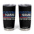 Personalized Election Tumbler Cup Custom Name 2024 US President Supporter CTM02 Black Print Your Wear