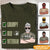 Personalized Veteran T Shirt Grumpy Old Veteran CTM Youth Custom - Printyourwear