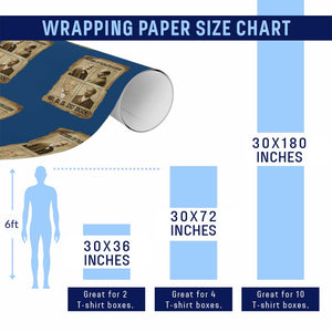 W E B Du Bois Wrapping Paper Roll African American History Gift TS12 Print Your Wear