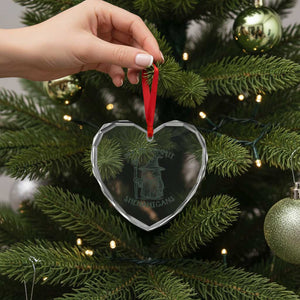 Wizard Frog Heart Crystal Glass Ornament Funny Off to Commit Shenanigans TS10 Print Your Wear